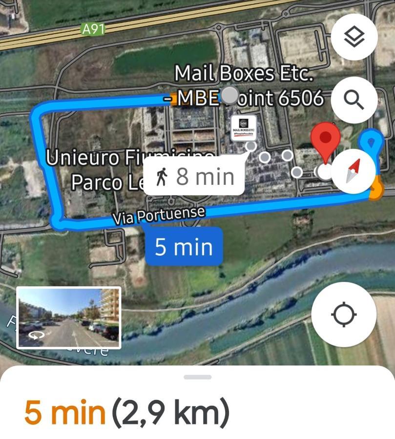 ポンテ・ガレリアCharme & Relax - Fiera Di Roma - Fiumicino Airportアパートメント エクステリア 写真